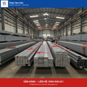 Láp Inox Dẹt 80×40 — Thép Hưng Yên Tâm Hào