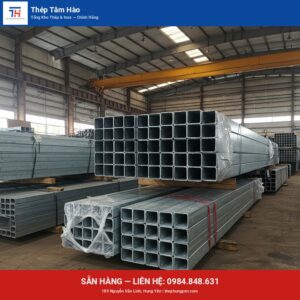 Thép hộp 80 x 80 — Thép Hưng Yên Tâm Hào