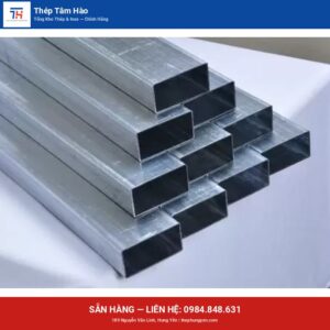 Thép hộp MK/40 x8 0 — ảnh sản phẩm thật — Thép Hưng Yên Tâm Hào