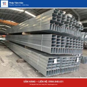 Thép hộp MK/60 x 120 — ảnh sản phẩm thật — Thép Hưng Yên Tâm Hào