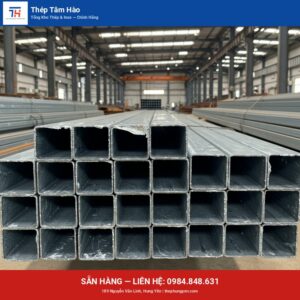 Thép hộp nhúng kẽm 50x100 — Thép Hưng Yên Tâm Hào