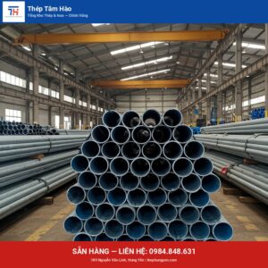 Thép ống mạ kẽm 26,65 x 1,1 x 6m
