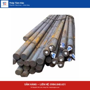 Thép tròn đặc — ảnh sản phẩm thật — Thép Hưng Yên Tâm Hào