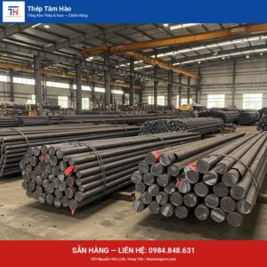 Thép tròn S45C F140 — Thép Hưng Yên Tâm Hào
