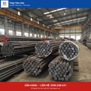 Thép tròn S45C F42 — Thép Hưng Yên Tâm Hào
