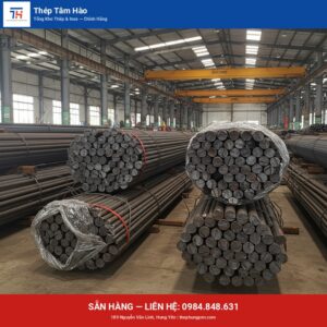 Thép tròn S45C F45 — Thép Hưng Yên Tâm Hào
