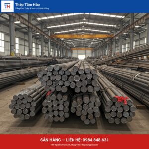 Thép tròn S45C F80 — Thép Hưng Yên Tâm Hào