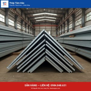 Thép V mạ kẽm 63x63 — Thép Hưng Yên Tâm Hào