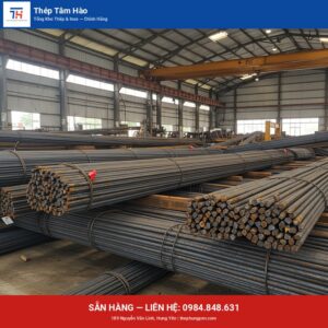 Thép XD D25 — Thép Hưng Yên Tâm Hào