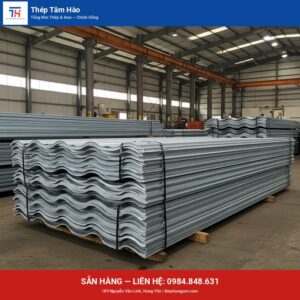 Tôn cán sóng dày 0.30mm — Thép Hưng Yên Tâm Hào