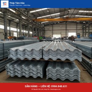 Tôn cán sóng dày 0.53mm — Thép Hưng Yên Tâm Hào