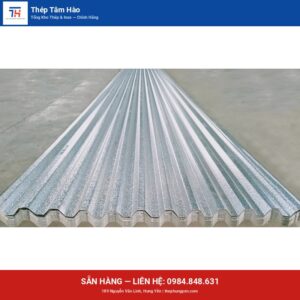 Tôn lạnh — ảnh sản phẩm thật — Thép Hưng Yên Tâm Hào