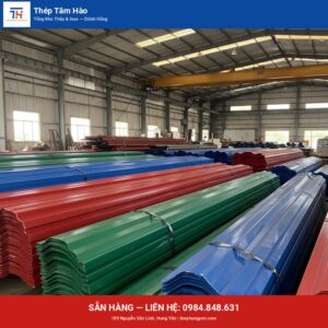 Tôn màu dày 0.35mm — Thép Hưng Yên Tâm Hào