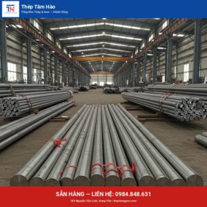 Tròn Inox SUS201 Ø15 — Thép Hưng Yên Tâm Hào