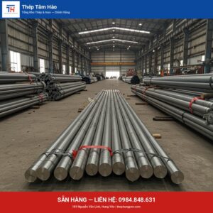 Tròn Inox SUS201 Ø20 — Thép Hưng Yên Tâm Hào