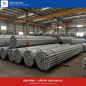 Tròn Inox SUS304 Ø40 — Thép Hưng Yên Tâm Hào
