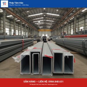 U Inox 201 30x15x3 — Thép Hưng Yên Tâm Hào
