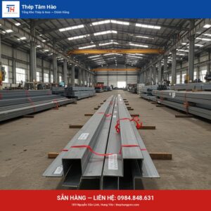 U Inox 430 50x25x4 — Thép Hưng Yên Tâm Hào