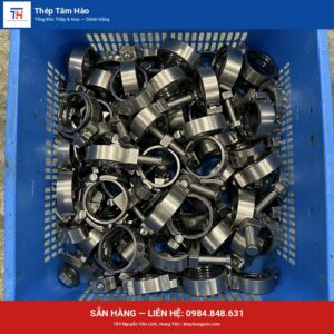 Van bi vi sinh inox 304 nối clamp — Thép Hưng Yên Tâm Hào